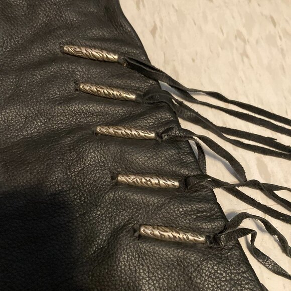 Women's Heavy Lined Vintage Harley Davidson Pants - Picture 7 of 8